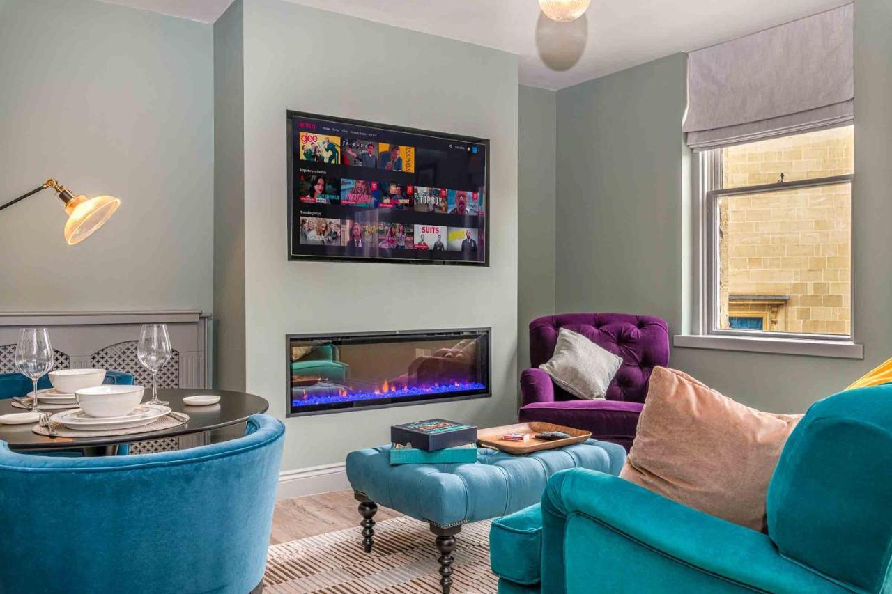 Beautiful Modern 1 Bedroom Apartment, City Centre Bath Exterior photo